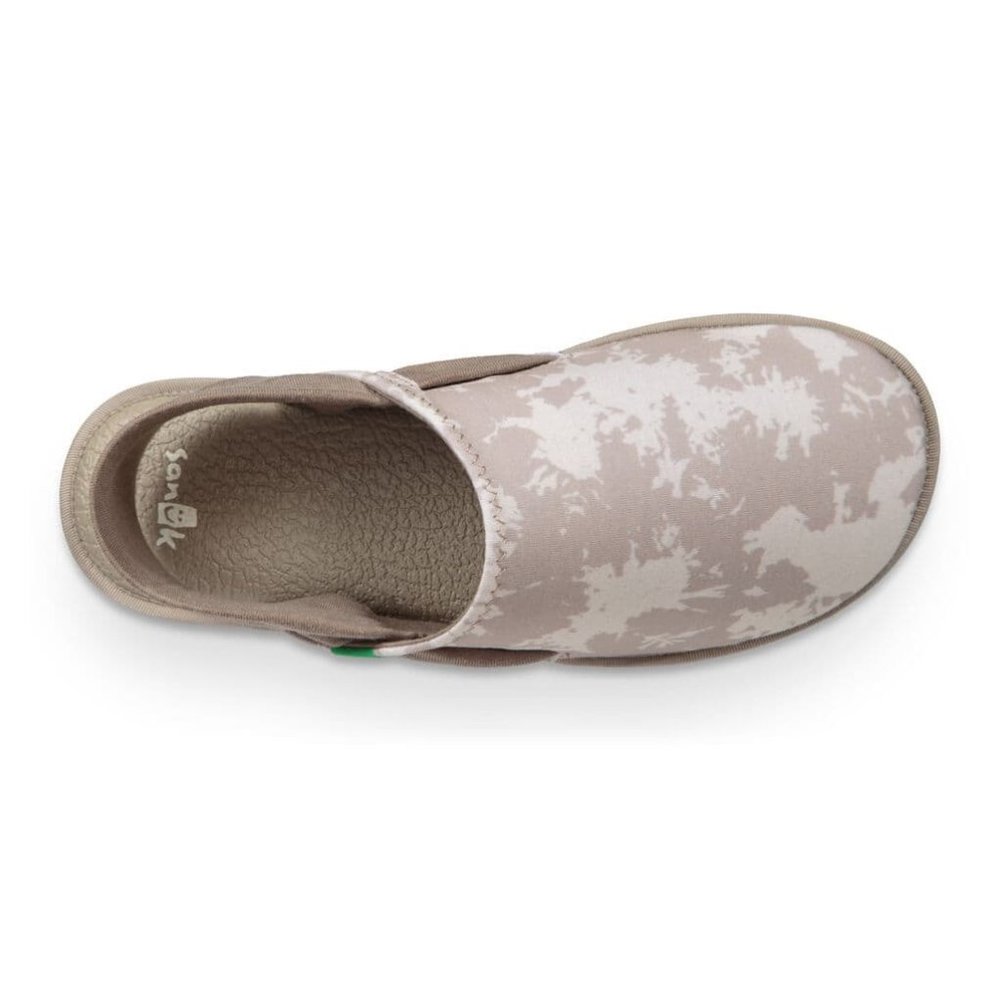 SANUK Yoga Sling Cruz Print Sandal Tie Dye Natural - Picture 4 of 7